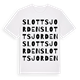 Slottsjorden ordlek t-shirt