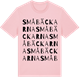 Pink Cotton t-shirt med Småbäckarna ordlek t-shirt