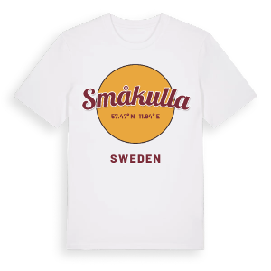 Småkulla cirkel t-shirt – ekologisk bomull t-shirt från Pinshirt