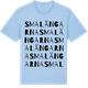 Blue Soul t-shirt med Smalängarna ordlek t-shirt