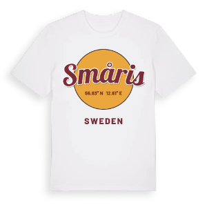 Småris cirkel t-shirt – ekologisk bomull t-shirt från Pinshirt