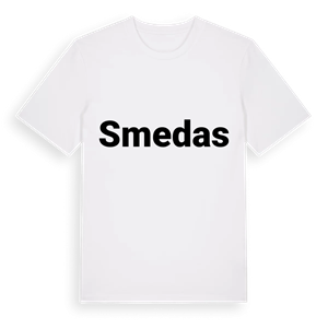 Smedas fetstil t-shirt – ekologisk bomull t-shirt från Pinshirt