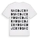Smedjeryd ordlek t-shirt