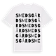Smedsgård ordlek t-shirt