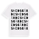 Smedsgärde ordlek t-shirt