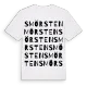 Smörsten ordlek t-shirt