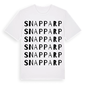 Snapparp ordlek t-shirt – ekologisk bomull t-shirt från Pinshirt