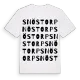 Snöstorp ordlek t-shirt