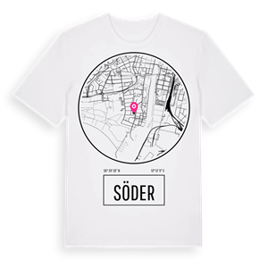 Söder t-shirt – ekologisk bomull t-shirt från Pinshirt