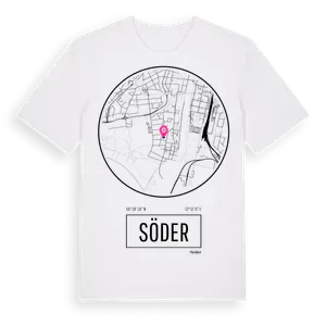 Söder t-shirt – ekologisk bomull t-shirt från Pinshirt