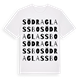 Södra Glassbo ordlek t-shirt