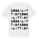 Södra Kattarp ordlek t-shirt