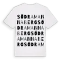 Södra Mannaberg ordlek t-shirt