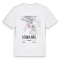 Södra Näs karta t-shirt