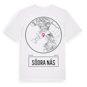 Södra Näs t-shirt – ekologisk bomull t-shirt från Pinshirt