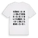 Södra Saraböke ordlek t-shirt