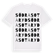 Södra Sotaryd ordlek t-shirt