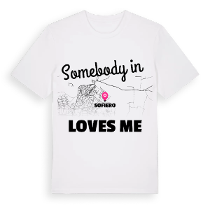 Någon i Sofiero älskar mig t-shirt – ekologisk bomull t-shirt från Pinshirt