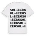 Solaberg ordlek t-shirt