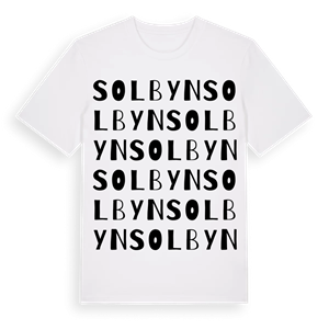 Solbyn ordlek t-shirt – ekologisk bomull t-shirt från Pinshirt
