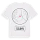 White t-shirt med Solbyn t-shirt