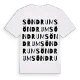 Söndrum ordlek t-shirt