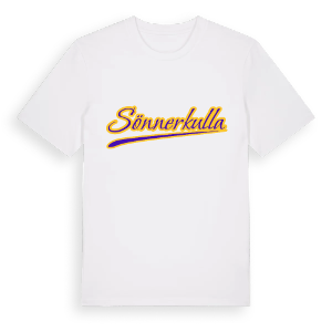 Sönnerkulla baseball t-shirt – ekologisk bomull t-shirt från Pinshirt
