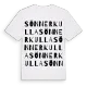 Sönnerkulla ordlek t-shirt