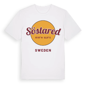 Söstared cirkel t-shirt – ekologisk bomull t-shirt från Pinshirt
