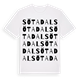 Sötadal ordlek t-shirt