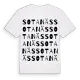 Sotanäs ordlek t-shirt