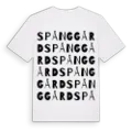 Spånggård ordlek t-shirt