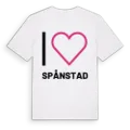 Jag älskar Spånstad t-shirt stort tryck