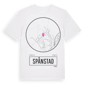 Spånstad t-shirt – ekologisk bomull t-shirt från Pinshirt