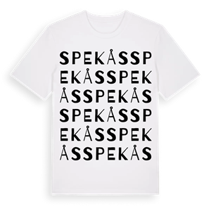 Spekås ordlek t-shirt – ekologisk bomull t-shirt från Pinshirt