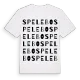 Spelebo ordlek t-shirt