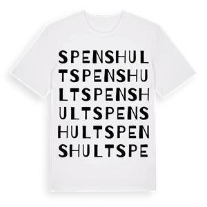 Spenshult ordlek t-shirt – ekologisk bomull t-shirt från Pinshirt
