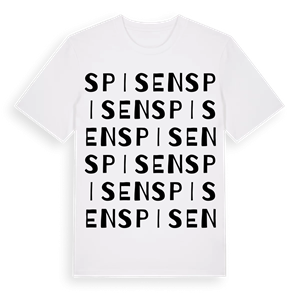 Spisen ordlek t-shirt – ekologisk bomull t-shirt från Pinshirt