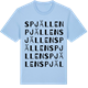 Blue Soul t-shirt med Spjällen ordlek t-shirt