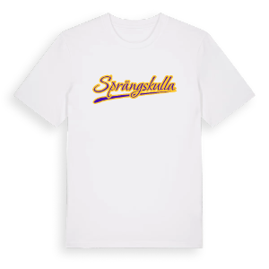 Sprängskulla baseball t-shirt – ekologisk bomull t-shirt från Pinshirt