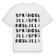 Sprängskulla ordlek t-shirt