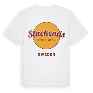 Stackenäs cirkel t-shirt – ekologisk bomull t-shirt från Pinshirt