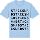 Blue Soul t-shirt med Stacksmad ordlek t-shirt