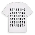 Stafsingestrand ordlek t-shirt