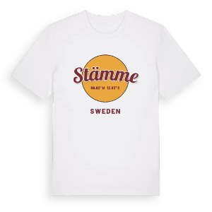 Stämme cirkel t-shirt – ekologisk bomull t-shirt från Pinshirt