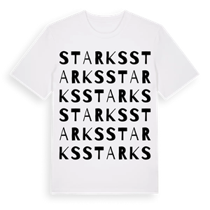 Starks ordlek t-shirt – ekologisk bomull t-shirt från Pinshirt