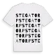 Stegatorp ordlek t-shirt