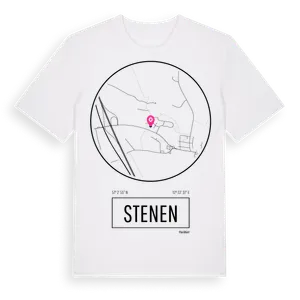 Stenen t-shirt – ekologisk bomull t-shirt från Pinshirt