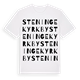 Steninge kyrkby ordlek t-shirt