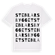 Stenlarsbygget ordlek t-shirt